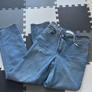 Abercrombie & Fitch Light Blue Straight Leg Jeans